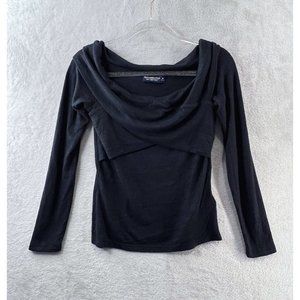 Abercrombie & Fitch Sweater Womens Medium Soft AF Cozy‎ Cross Front Top